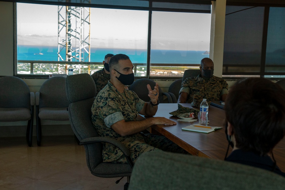 Honolulu Chief of Police visits MCBH