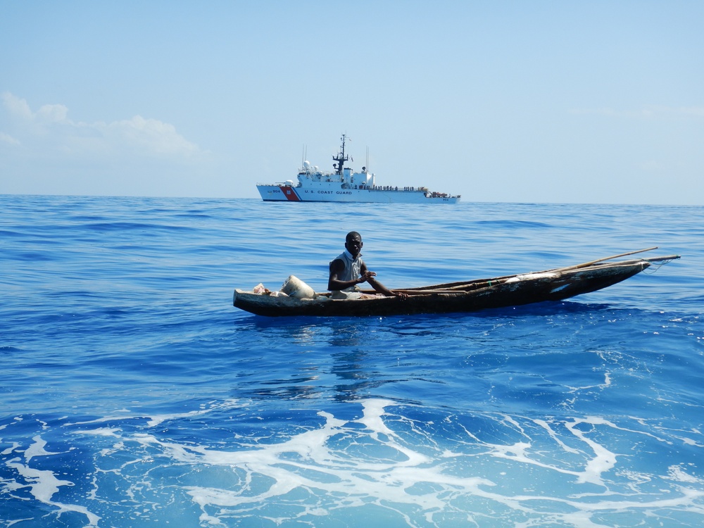 Coast Guard Cutter Northland crew members return home from patrol in Caribbean Sea, Atlantic Ocean