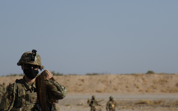 2/34th Command Team Visits 1-113th Cavalry