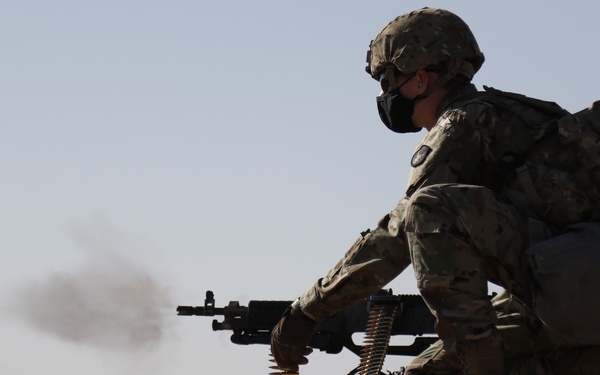 2/34th Command Team Visits 1-113th Cavalry