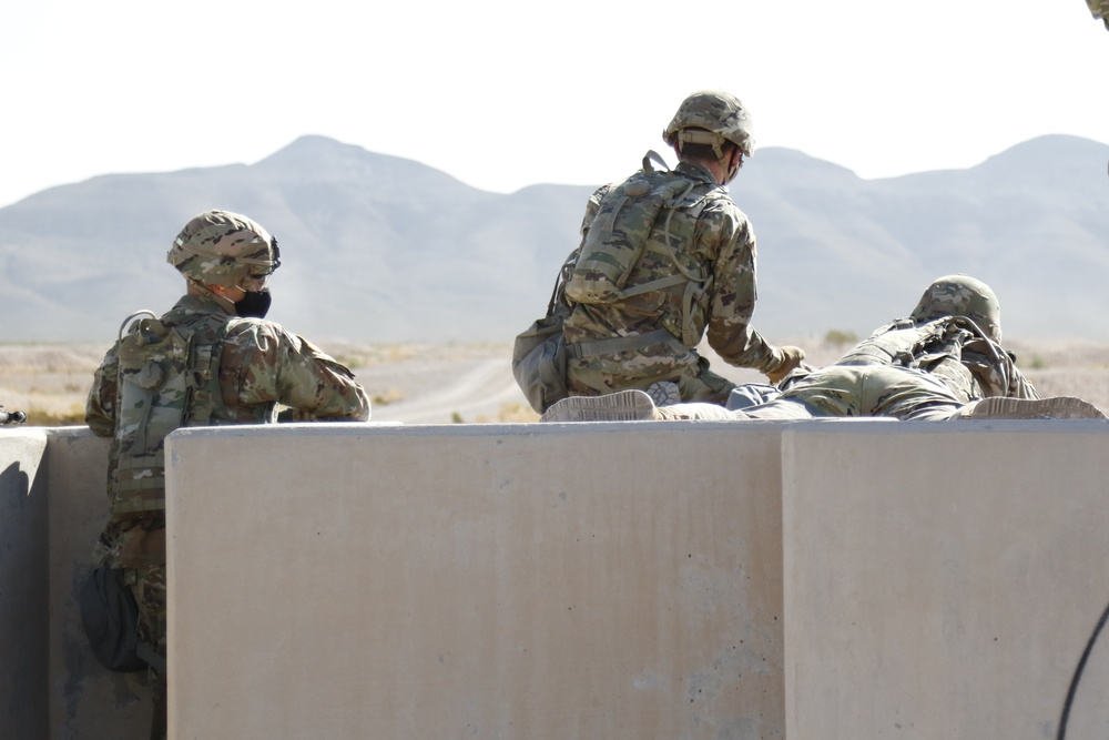 2/34th Command Team Visits 1-113th Cavalry