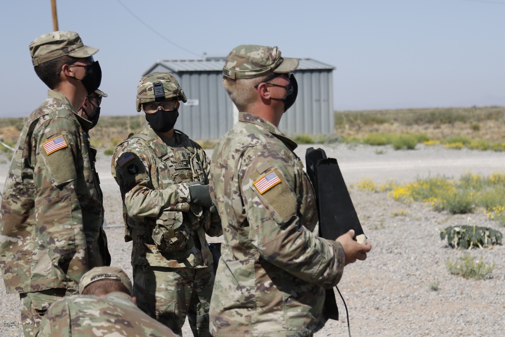 2/34th Command Team Visits 1-113th Cavalry