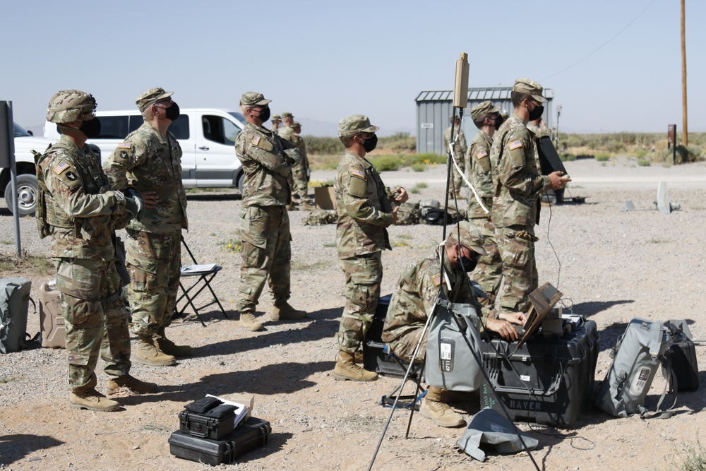 2/34th Command Team Visits 1-113th Cavalry