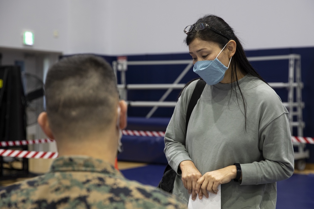 Service Members and Residents Participate in an ECC Exercise