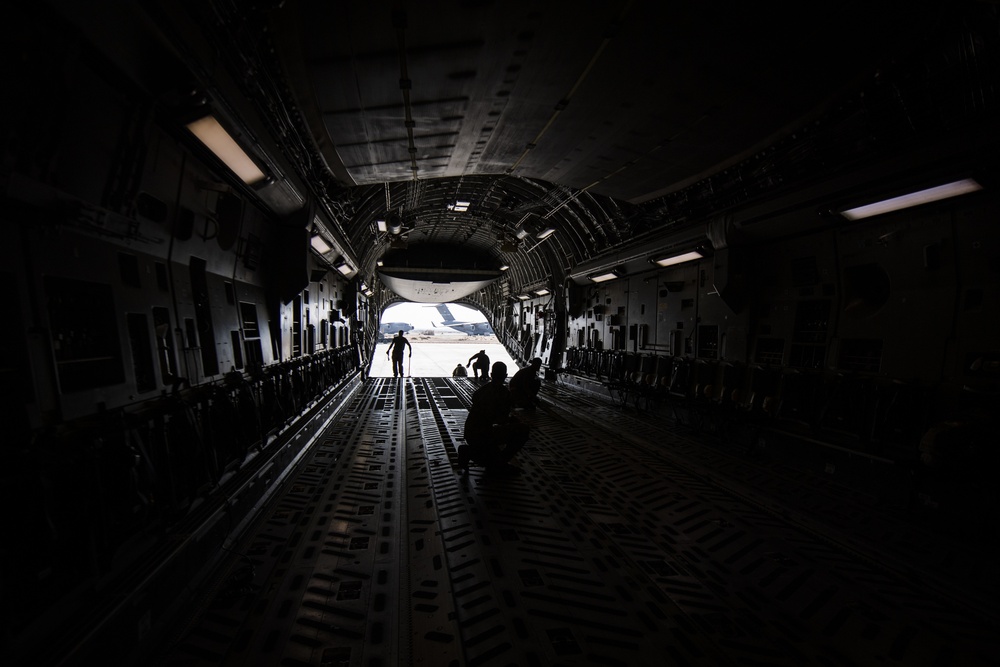 816th EAS Keeps Cargo Moving in the USCENTCOM AOR