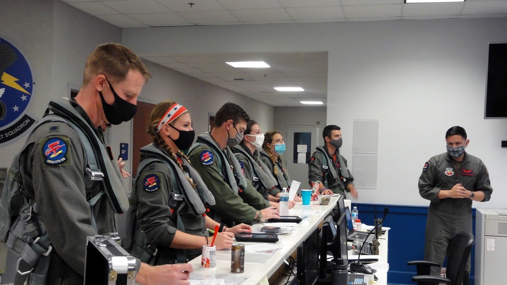 Members of the 389th Fighter Squadron Prepare for Agile Flag 21-1