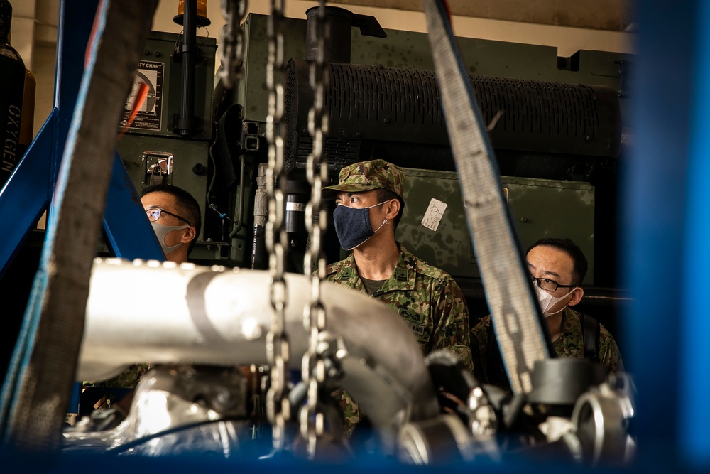 3rd MLG Marines showcase expeditionary capabilities to the JGSDF
