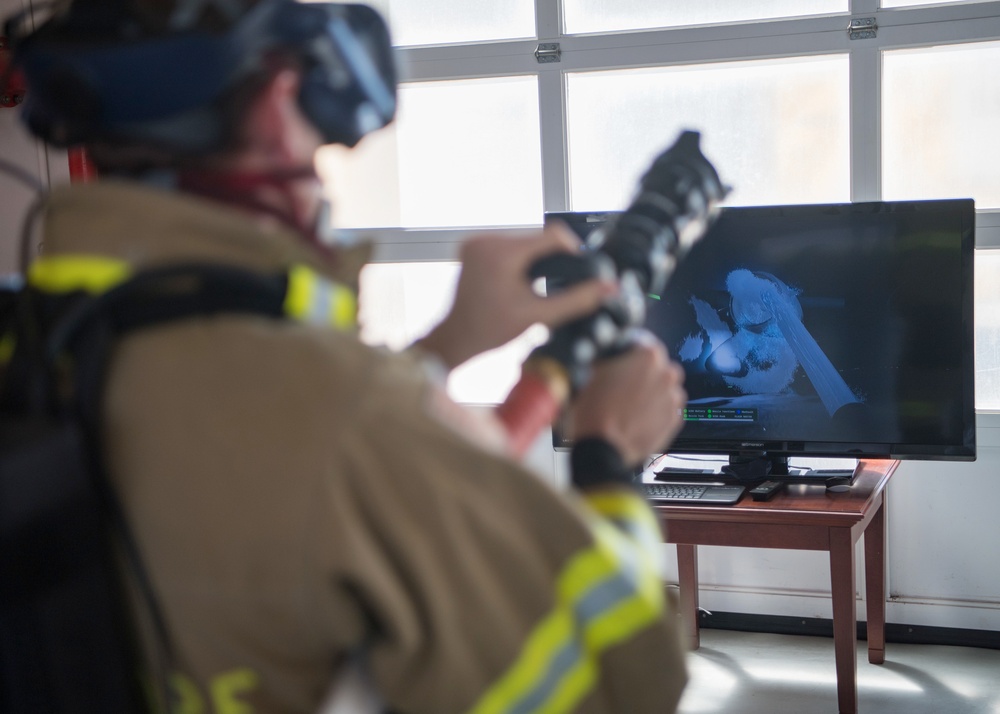 NAVSTA Rota Virtual Fire Training