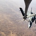 KC-135 refuels F/A-18s in support of Operation Inherent Resolve