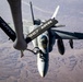 KC-135 refuels F/A-18s in support of Operation Inherent Resolve