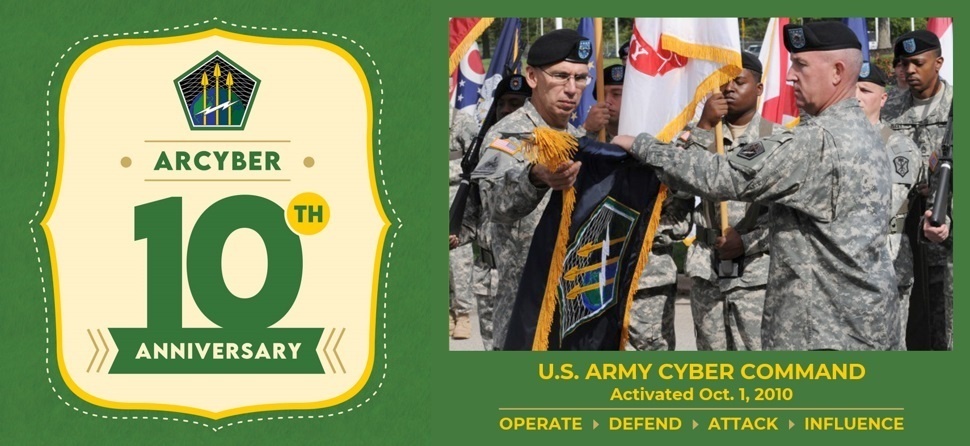 Army Cyber Command celebrates decade of service