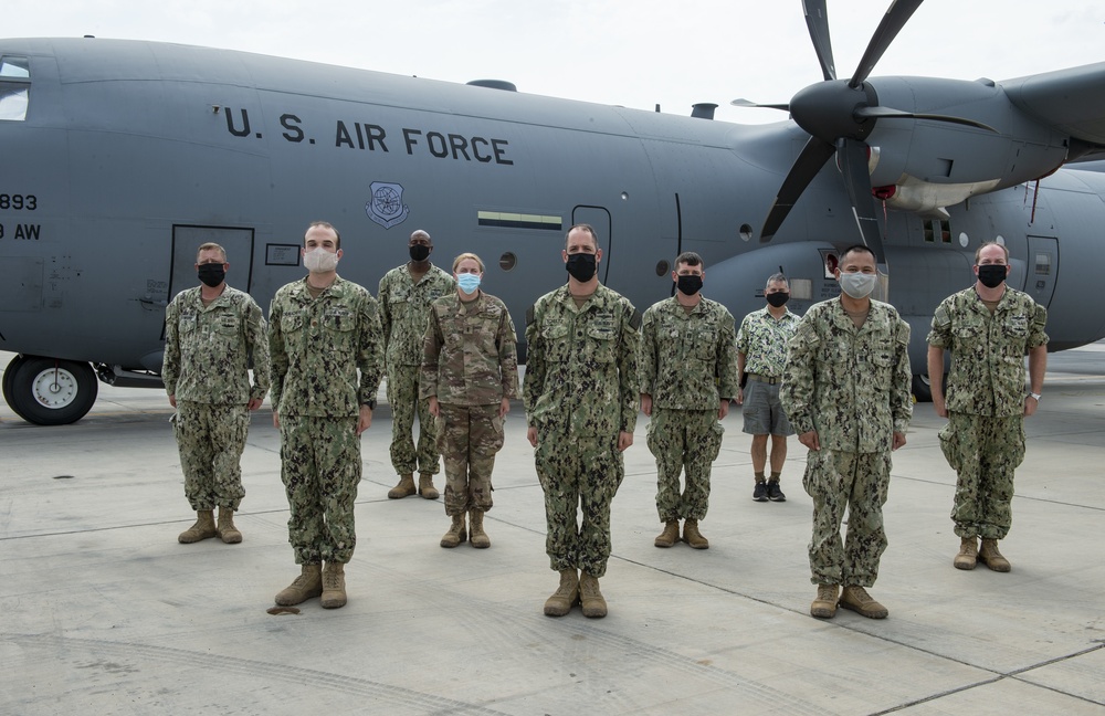 Dvids Images Promotion Ceremony On The Camp Lemonnier Flight Line