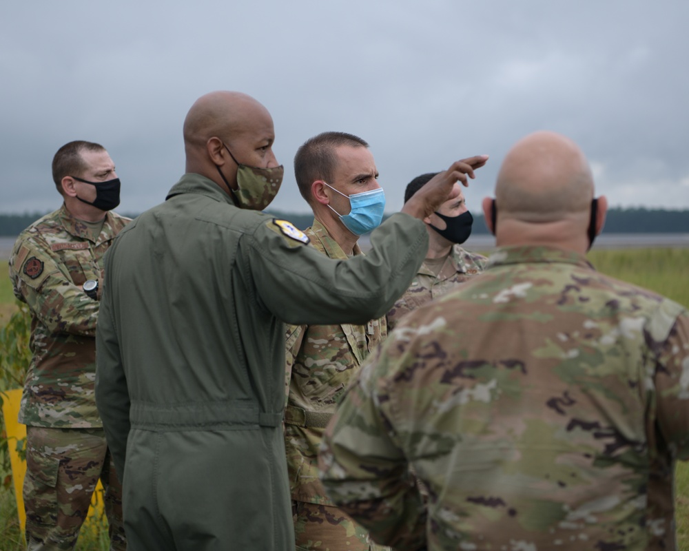 Joint Base Charleston leadership visits North AAF, invites local mayor
