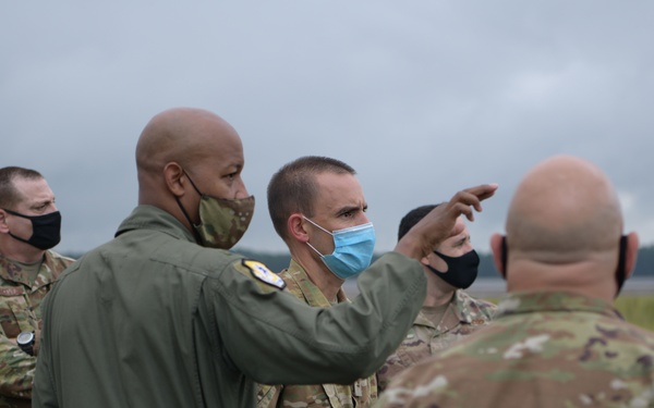 Joint Base Charleston leadership visits North AAF, invites local mayor