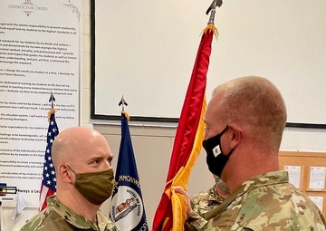 Col. Bates takes command of the 138th Field Artillery Brigade