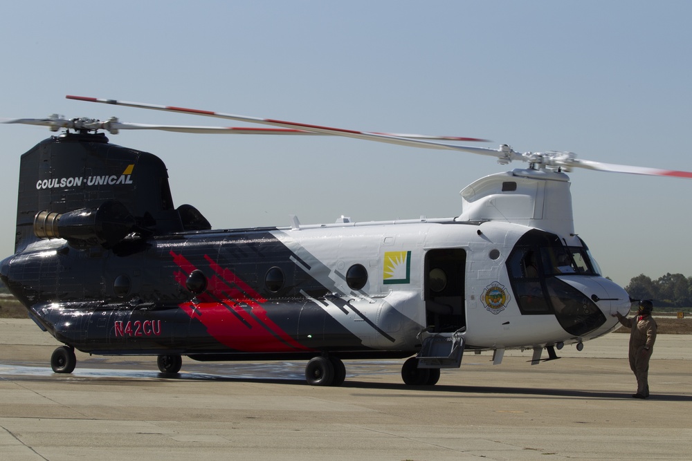 World’s largest helitanker stages at Joint Forces Training Base