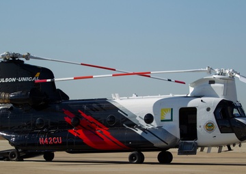 World’s largest helitanker stages at Joint Forces Training Base