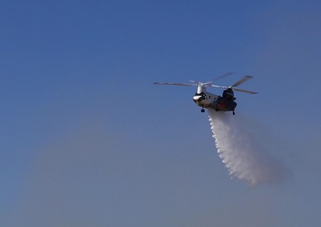 World’s largest helitanker stages at Joint Forces Training Base