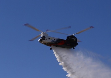 World’s largest helitanker stages at Joint Forces Training Base