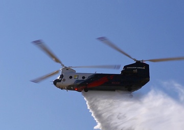 World’s largest helitanker stages at Joint Forces Training Base