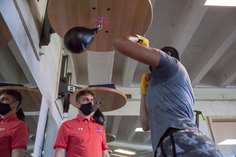 Marine Corps Boxing Team Tryouts Underway at Camp Lejeune