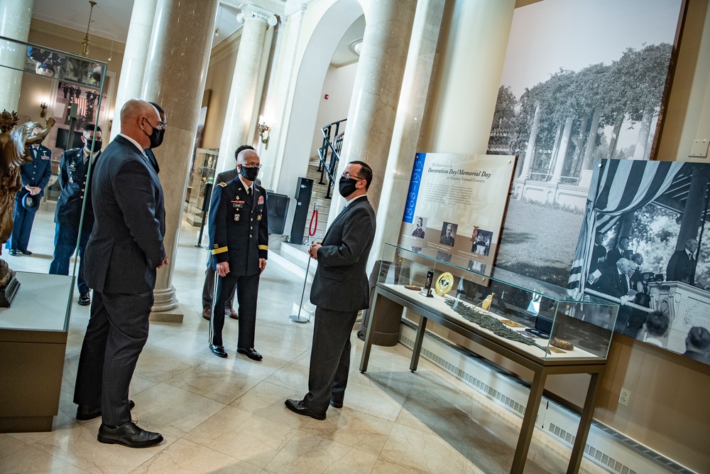 Defense Health Agency Visits ANC and Conducts a Public Wreath-Laying Ceremony at the Tomb of the Unknown Soldier