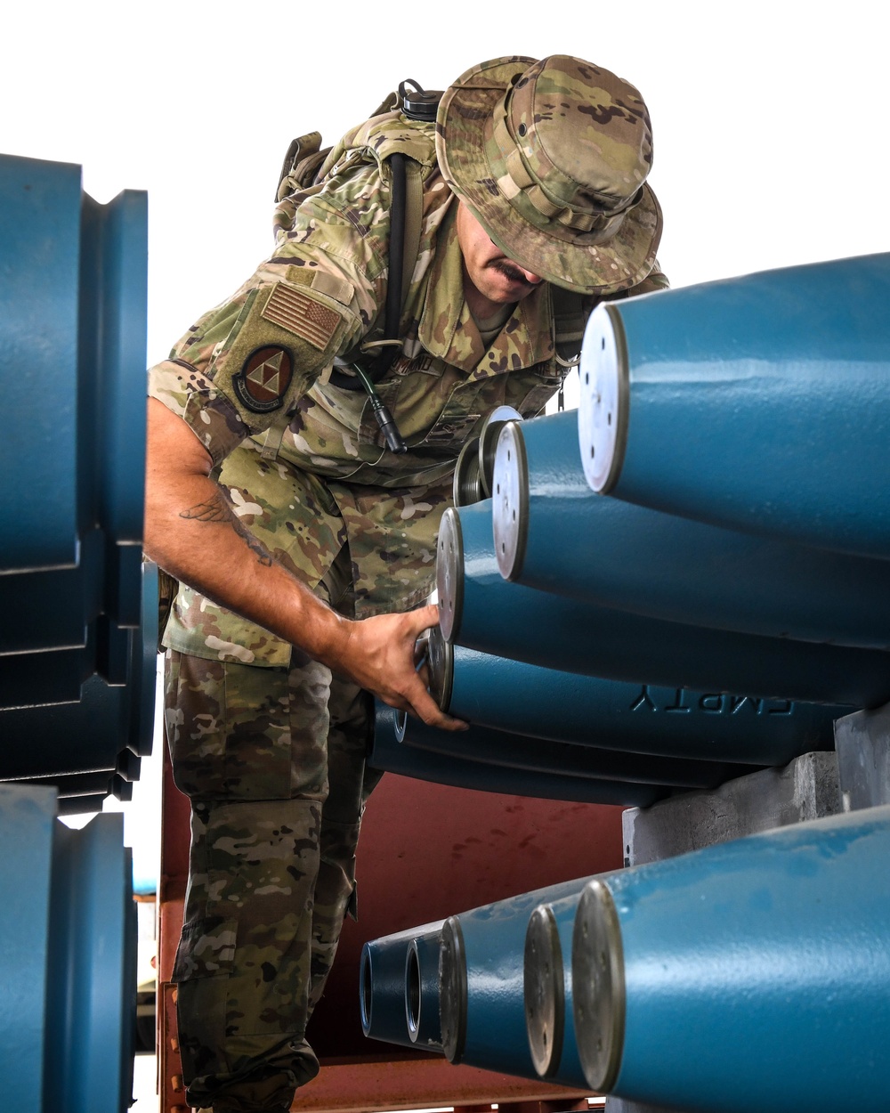 56th Ammunitions Flight Builds 72 Laser Guided Bombs