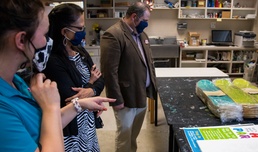 USO Leaders visit Goodfellow
