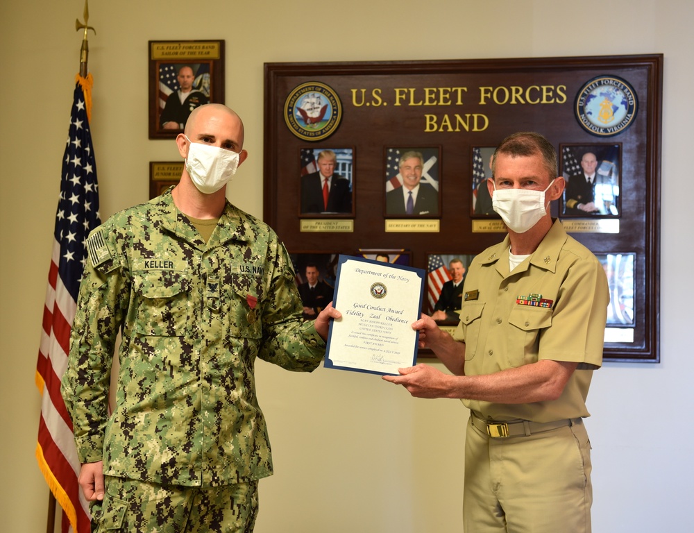USFFB Good Conduct Award Presentation