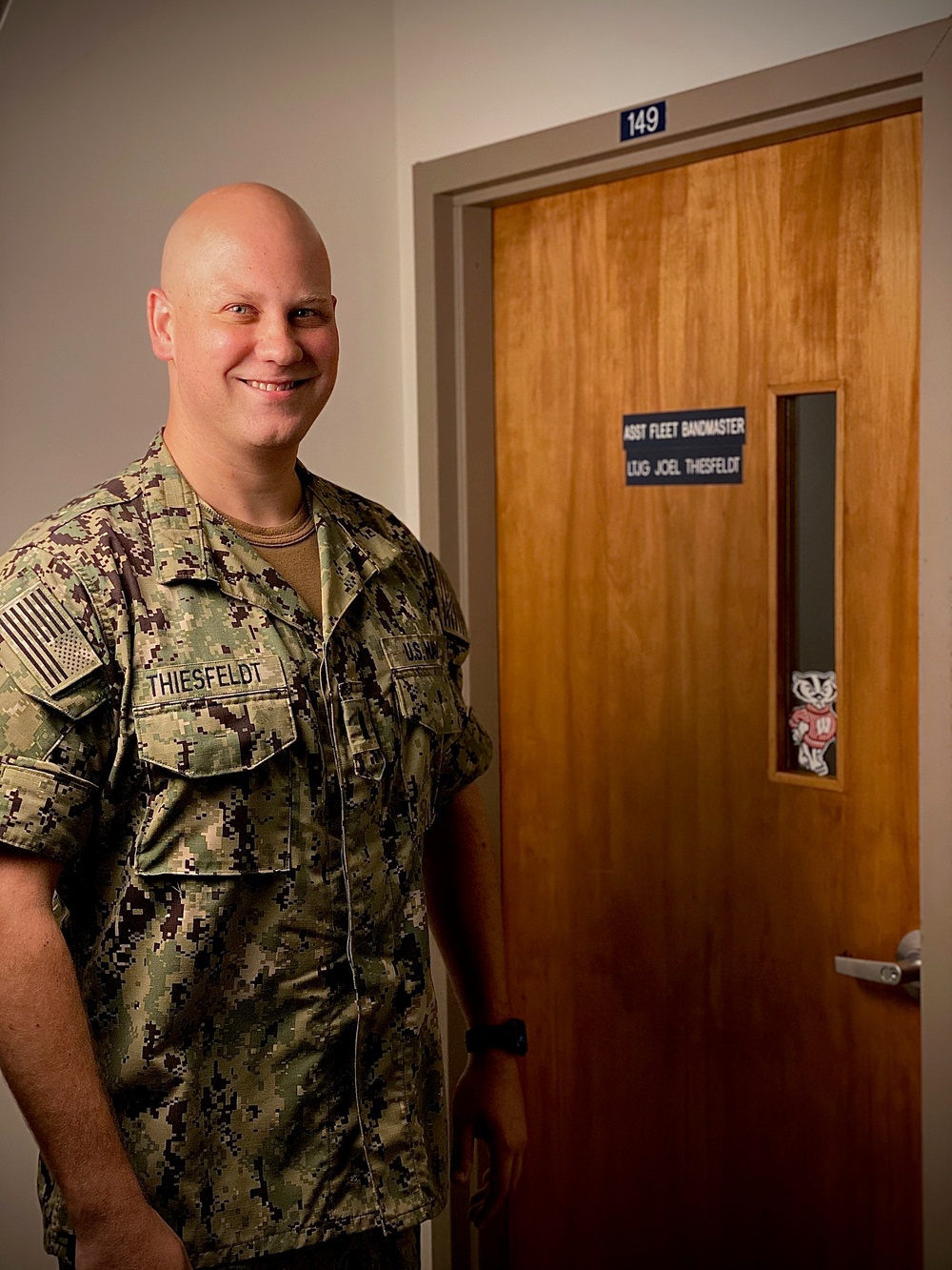 USFFB - Welcome Aboard - LTJG Thiesfeldt