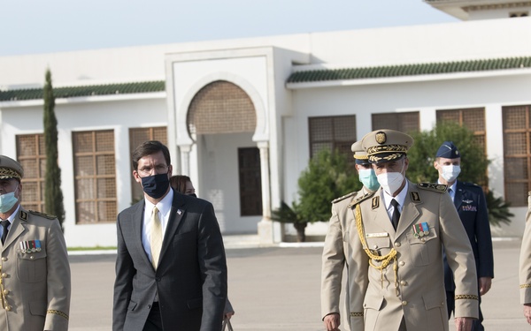 Defense Secretary Esper Visits Algeria