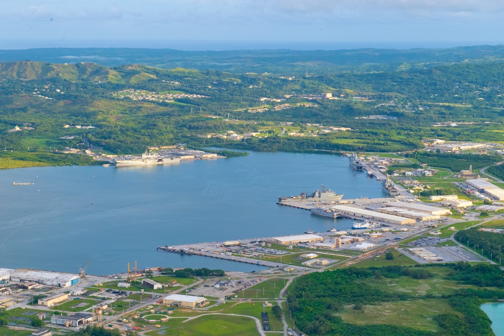 America Expeditionary Strike Group at Naval Base Guam