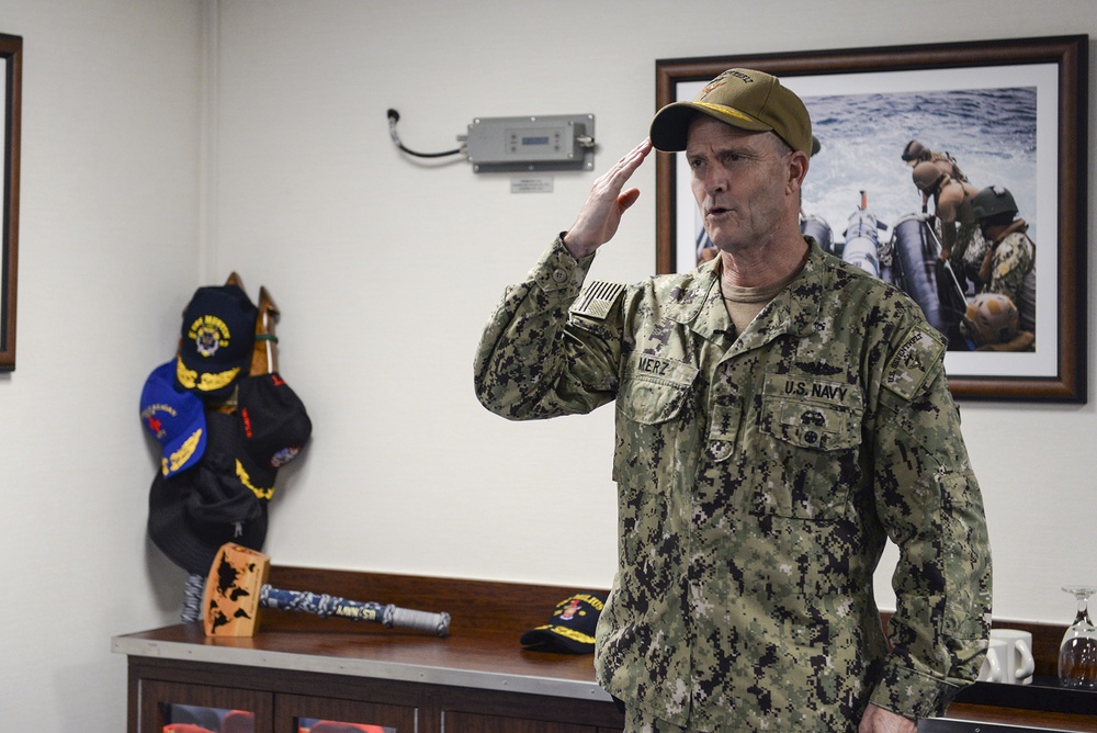 Commander, U.S. 7th Fleet Presides Over CTF 75 Change of Command