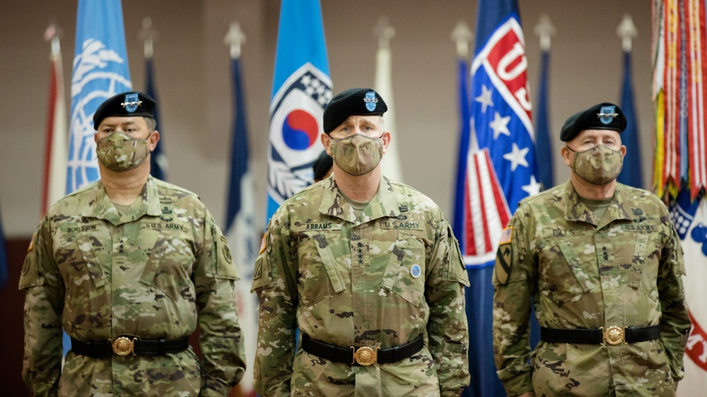 Lt. Gen. Michael A. Bills, former Eighth Army commanding general, retirement ceremony