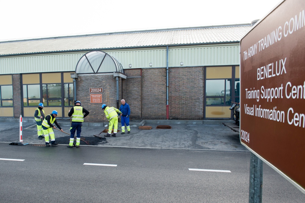 Works around the Training Support Center Benelux