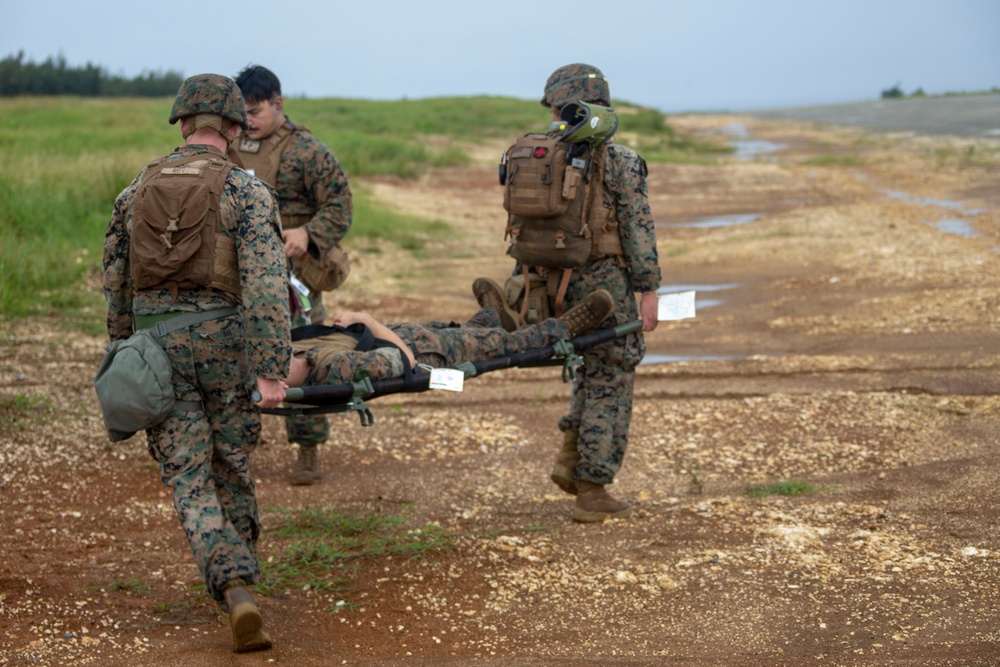 Marines with 31st MEU 2/4 Echo Company conduct Helo Raid