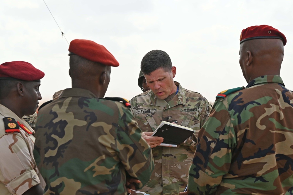 AFRICOM J-3 visits East Africa