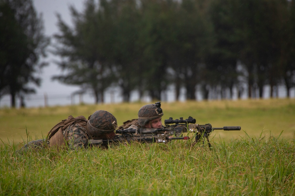 Marines with 31st MEU 2/4 Echo Company conduct Helo Raid