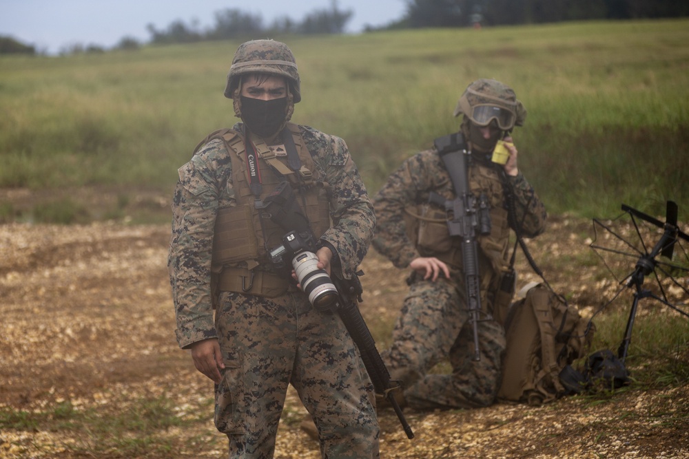 Marines with 31st MEU 2/4 Echo Company conduct Helo Raid