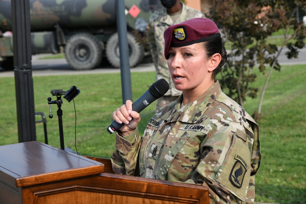 Change of Responsibility Ceremony, 173rd Brigade Support Battalion, 173rd Airborne Brigade