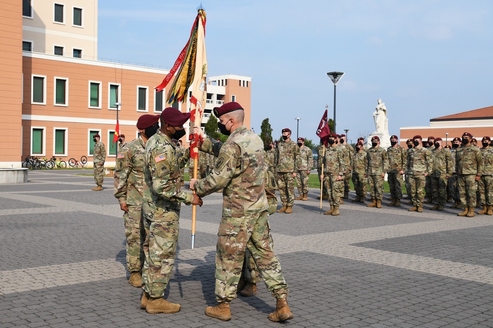 Change of Responsibility Ceremony, 173rd Brigade Support Battalion, 173rd Airborne Brigade