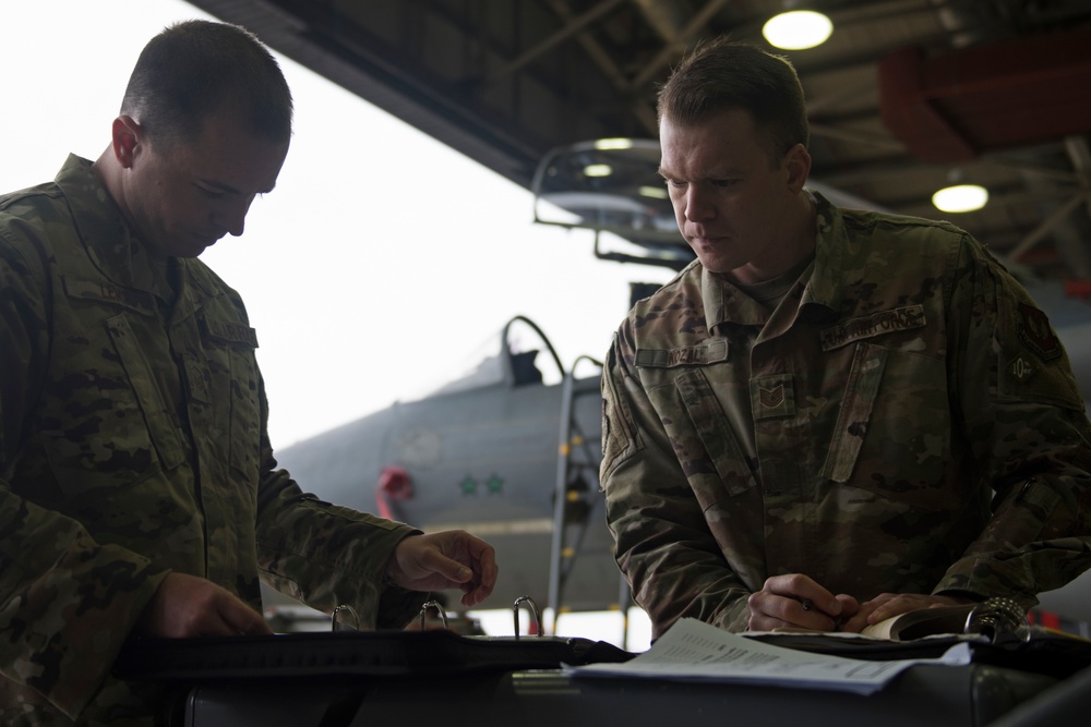 48th Fighter Wing conducts Dedicated Crew Chief of the Quarter Competition