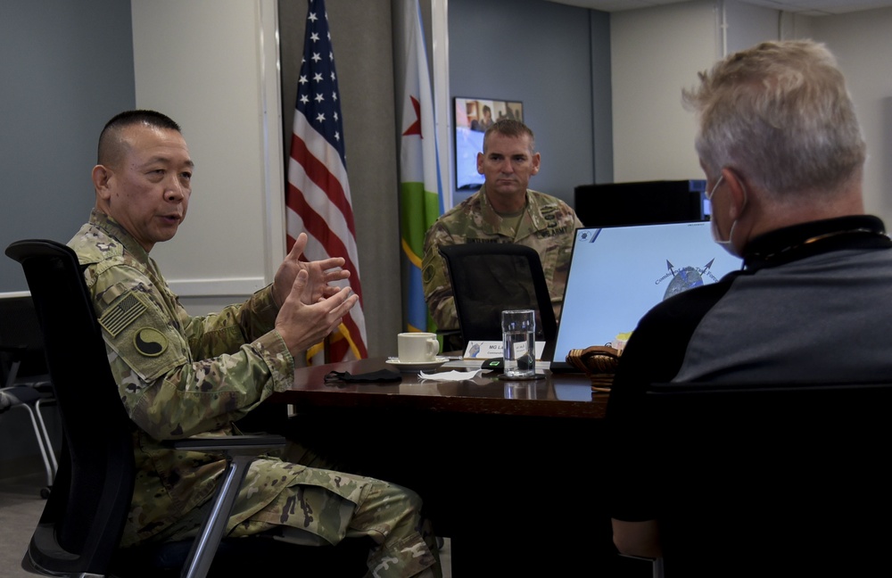 DVIDS - Images - U.S. Air Force Maj. Gen. Dagvin Anderson visits CJTF ...