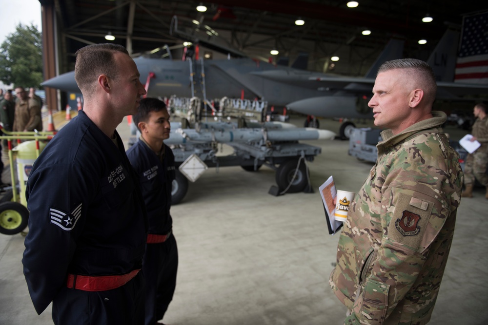 48th Fighter Wing conducts Dedicated Crew Chief of the Quarter Competition