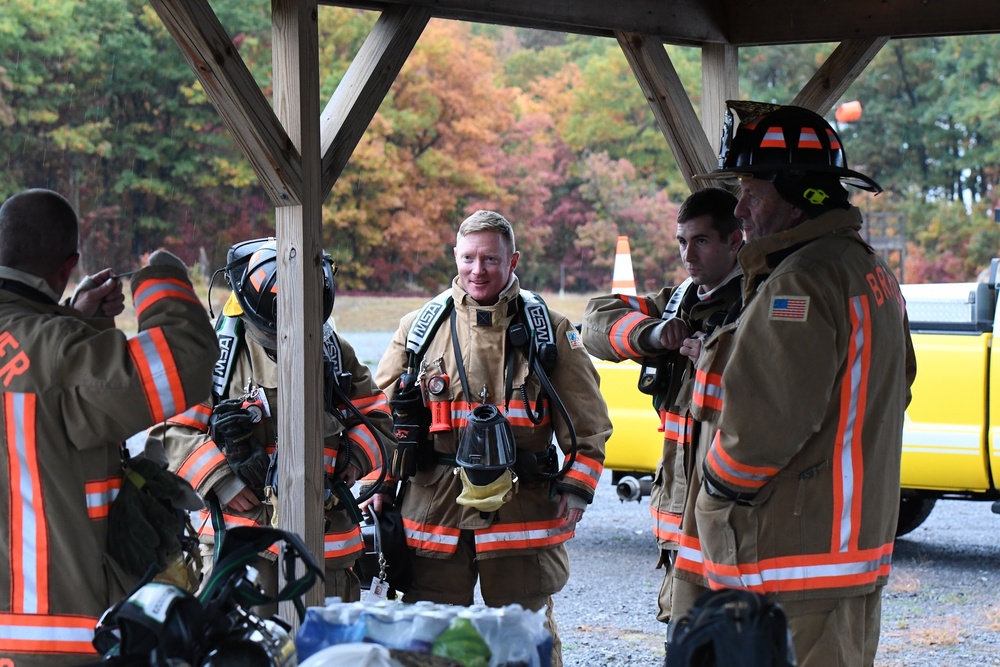 Fort Drum, Black River Firefighters team up for mutual aid training