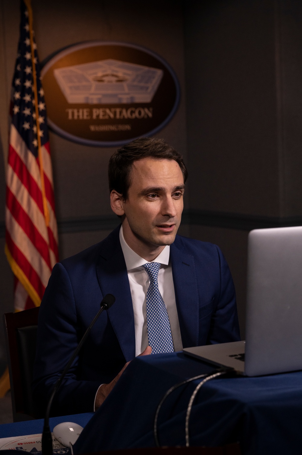 Acting USD for Research and Engineering, Michael Kratsios gives brief remarks to Technology and National Security Fellows