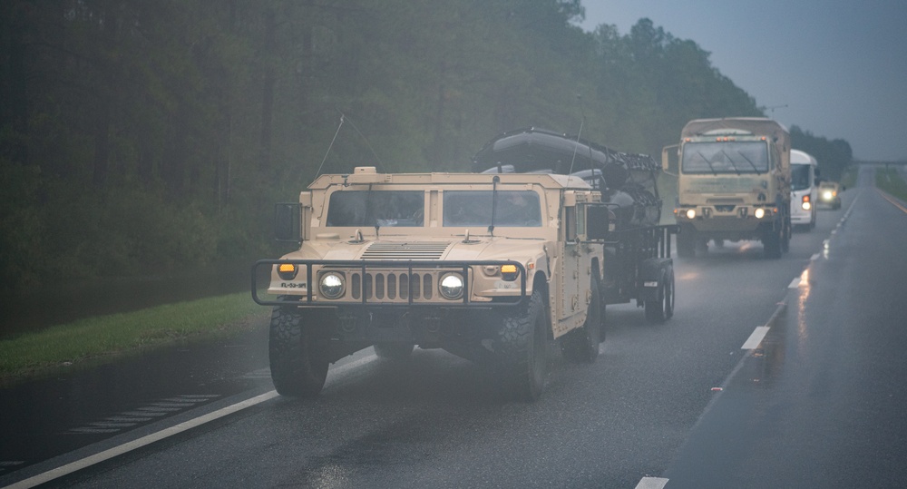 Florida Soldiers Respond to Flooding During Hurricane Sally