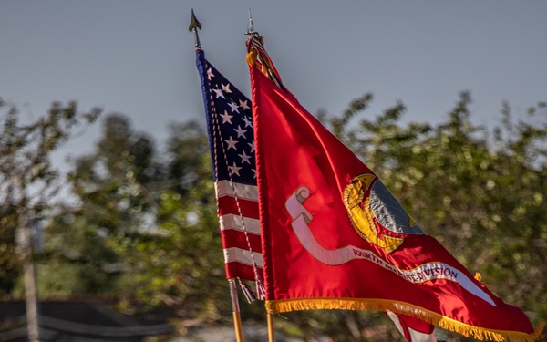 4th Marine Division Change of Command
