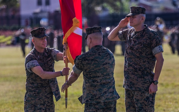 4th Marine Division Change of Command