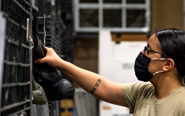 IPE Airmen reintegrate, reissue gear